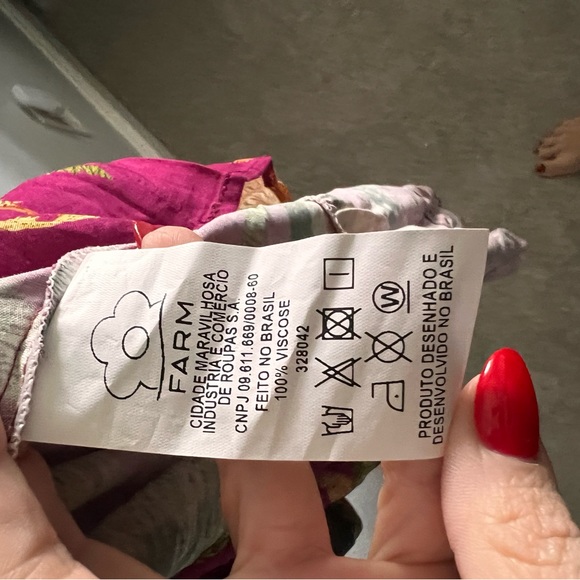 SUPER RARE NWT Farm Rio Pink Floral Dress - Picture 16 of 16